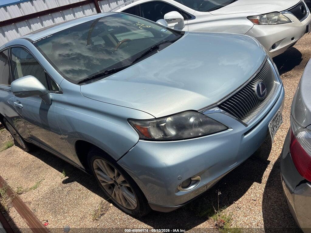 JTJZB1BA8A2000845 2010 LEXUS RX 450H photo no. 1