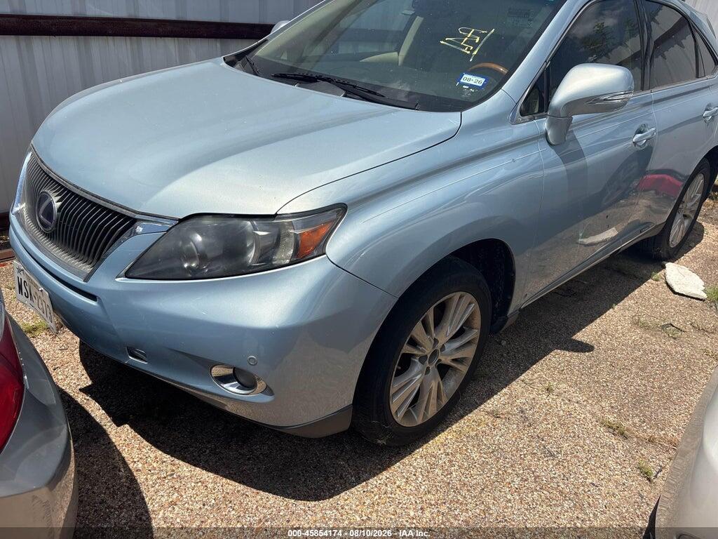 JTJZB1BA8A2000845 2010 LEXUS RX 450H photo no. 2