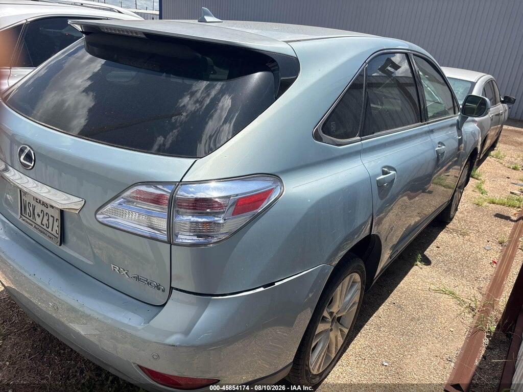 JTJZB1BA8A2000845 2010 LEXUS RX 450H photo no. 4