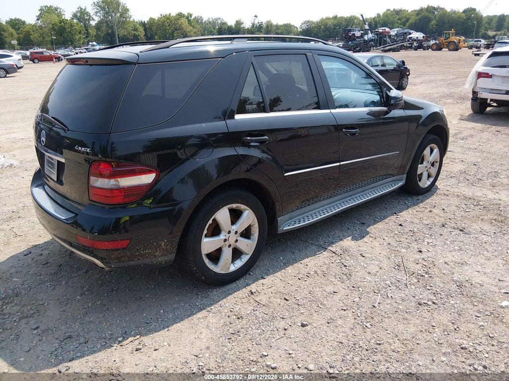 4JGBB8GB5AA562704 2010 MERCEDES-BENZ ML 350 photo no. 4