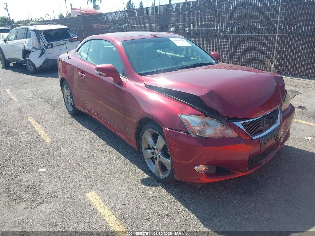 JTHFF2C23A2503544 2010 LEXUS IS 250C photo no. 1