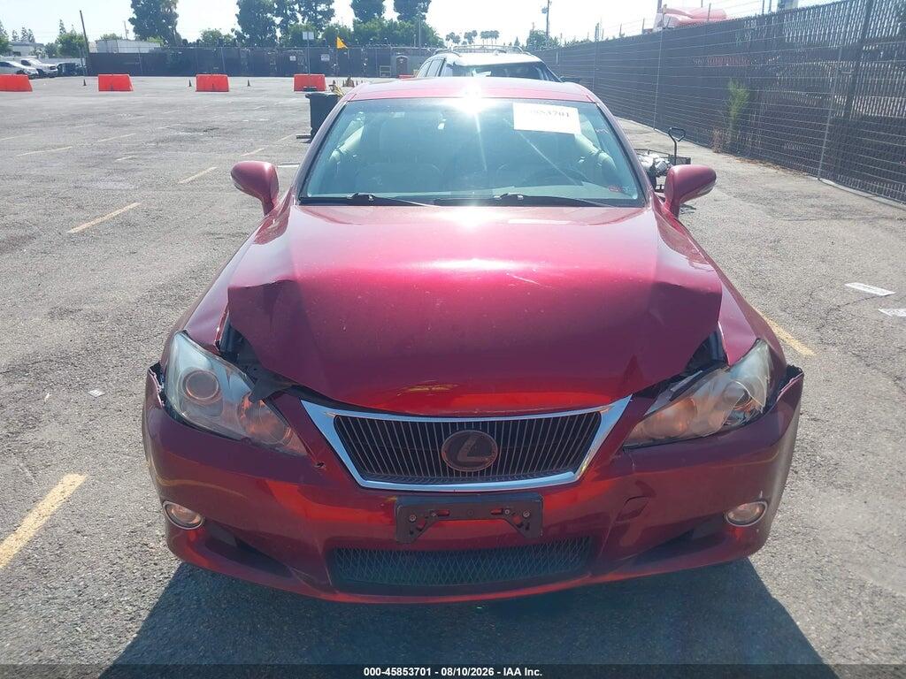 JTHFF2C23A2503544 2010 LEXUS IS 250C photo no. 12