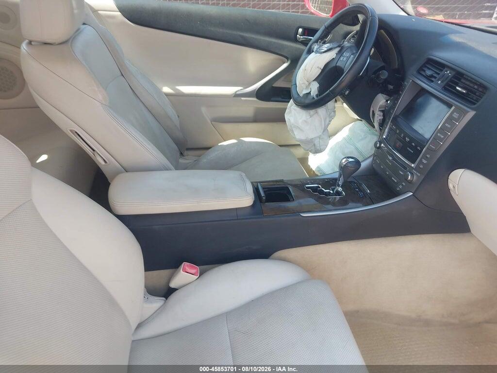 JTHFF2C23A2503544 2010 LEXUS IS 250C photo no. 5