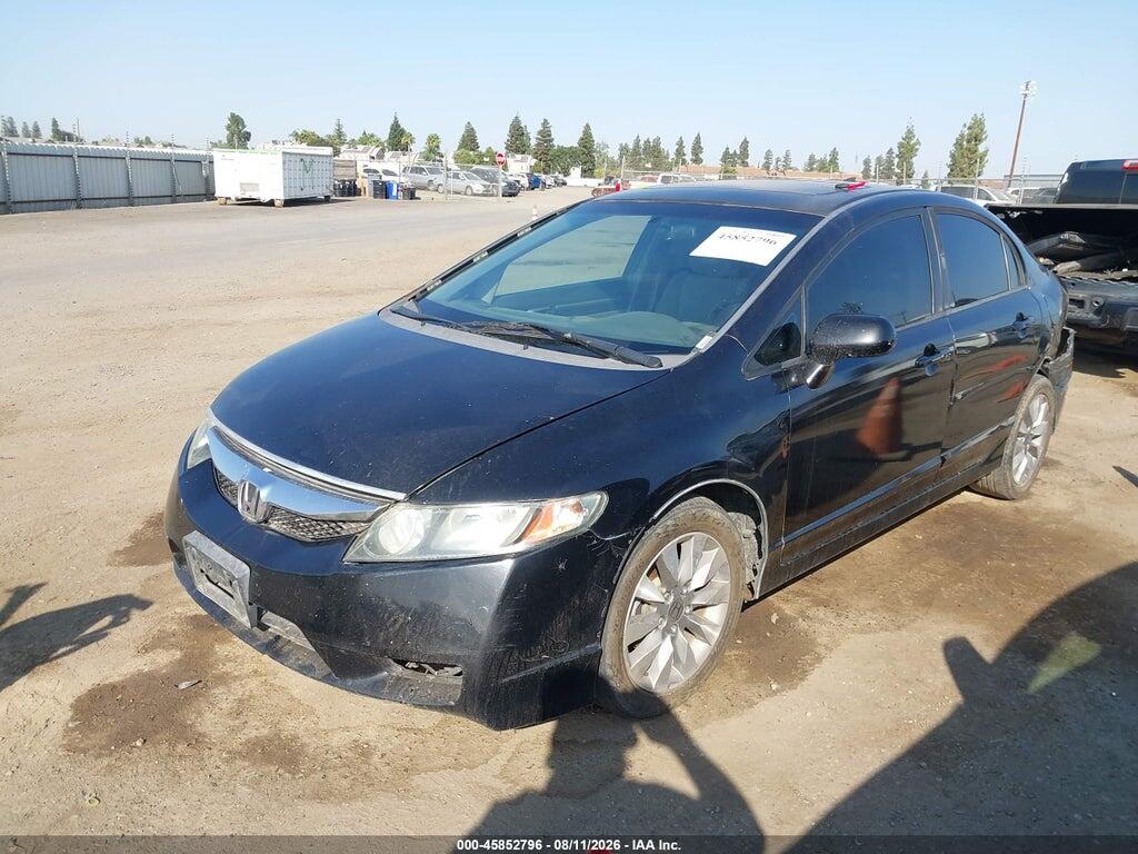 2HGFA1F86AH313840 2010 HONDA CIVIC photo no. 2