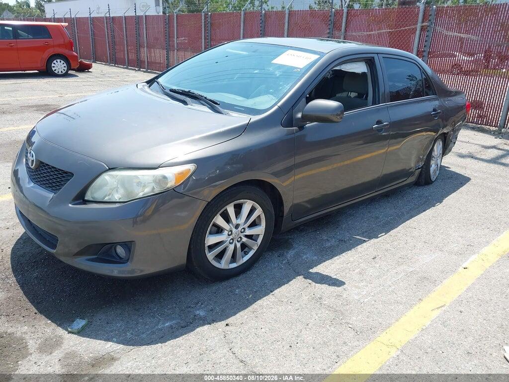 1NXBU4EE7AZ264735 2010 TOYOTA COROLLA photo no. 2