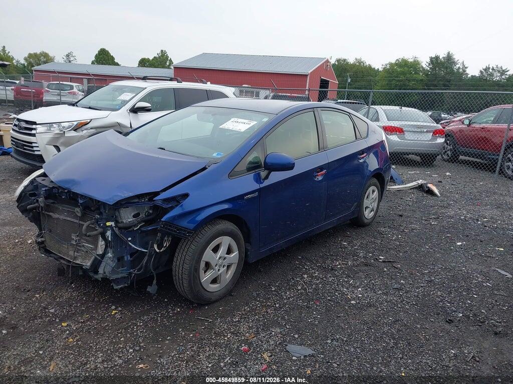 JTDKN3DU9A0161960 2010 TOYOTA PRIUS photo no. 2
