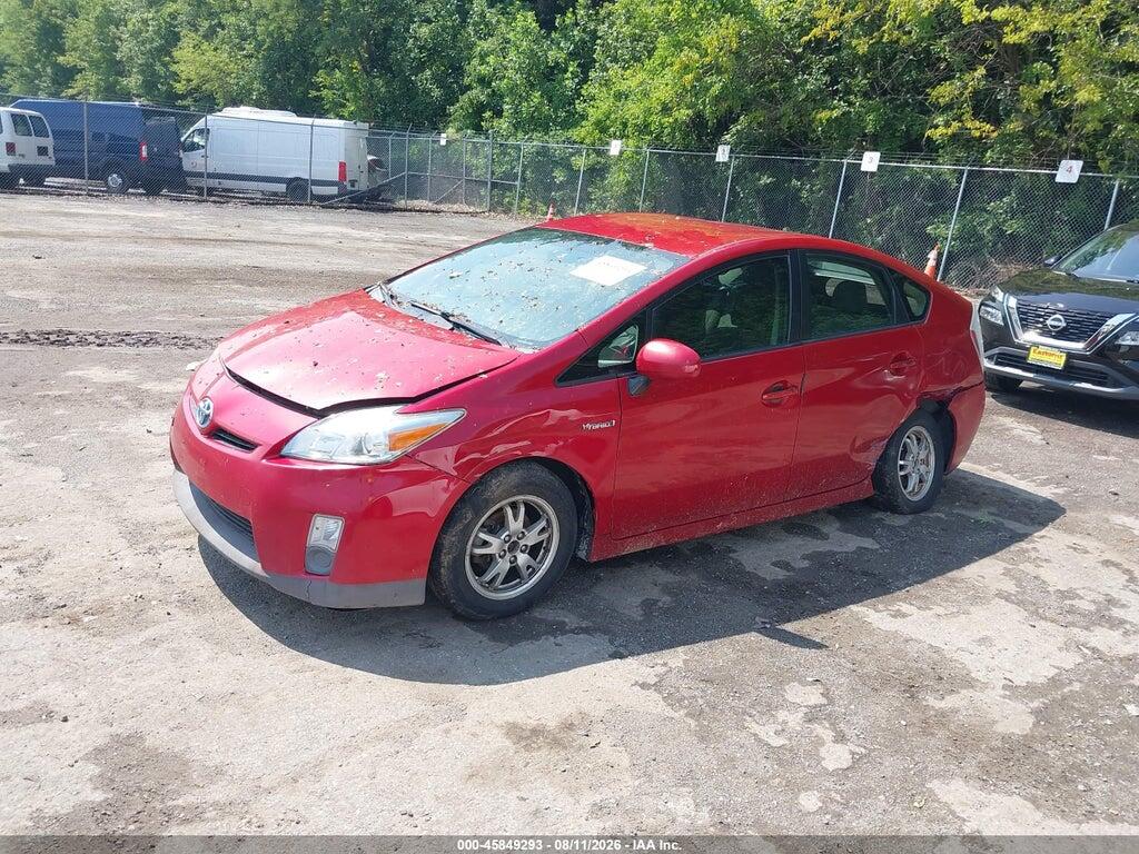 JTDKN3DU7A5153407 2010 TOYOTA PRIUS photo no. 2