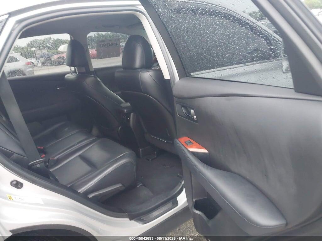 2T2BK1BA2AC074568 2010 LEXUS RX 350 photo no. 8