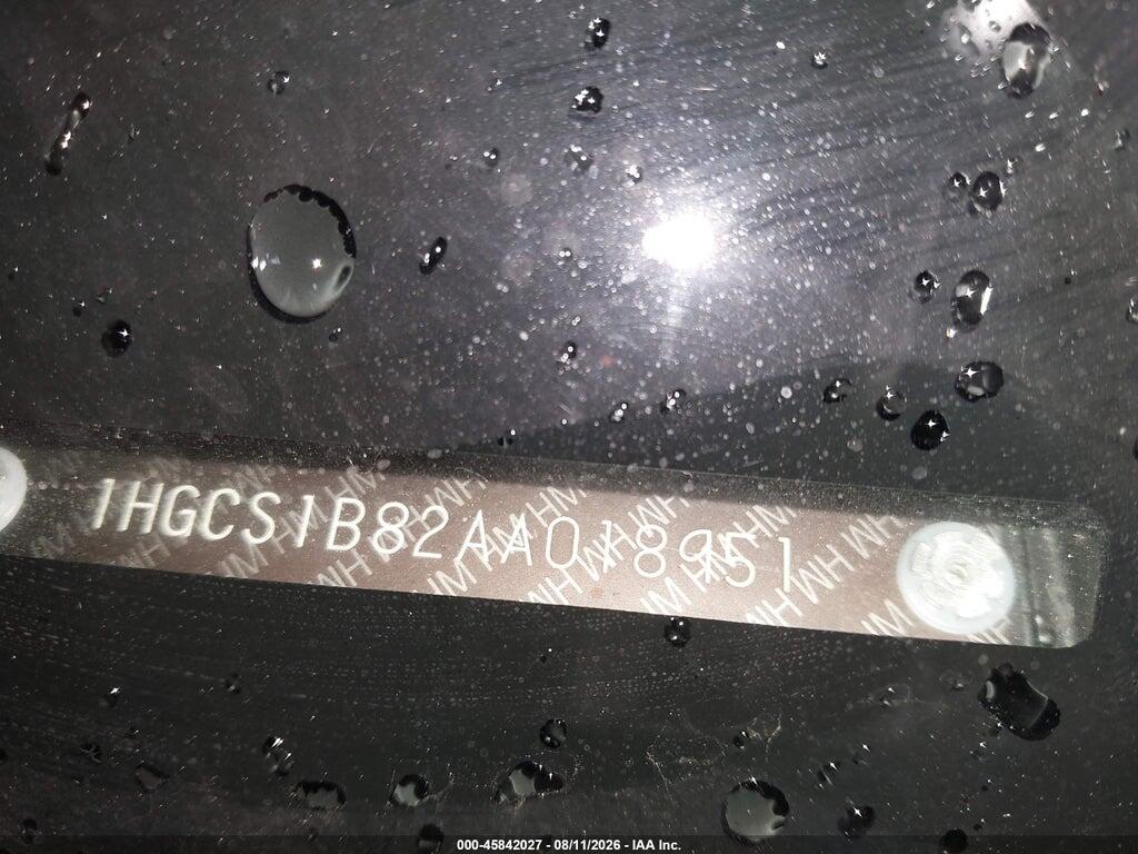 1HGCS1B82AA018951 2010 HONDA ACCORD photo no. 9