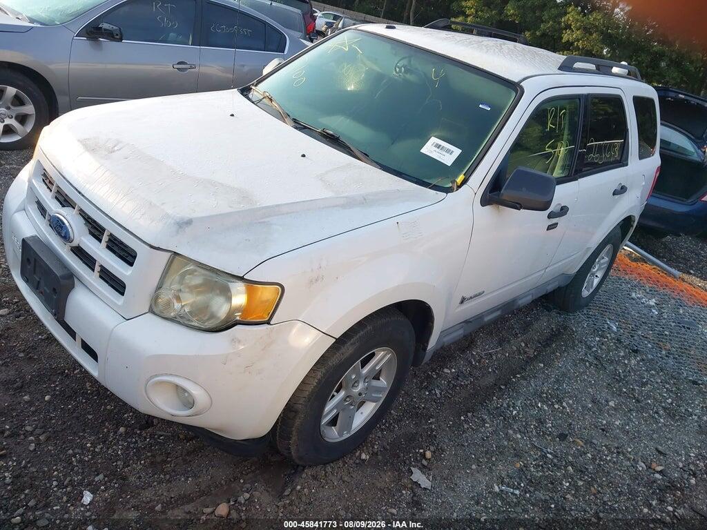 1FMCU5K38AKB18529 2010 FORD ESCAPE HYBRID photo no. 2