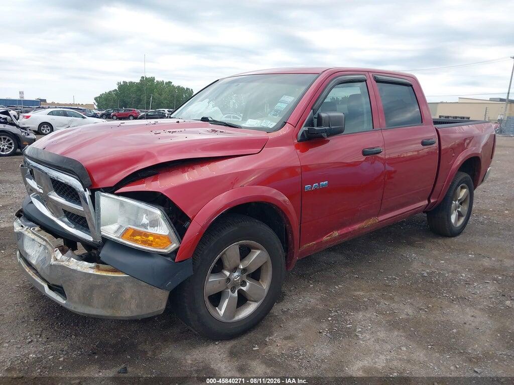 1D7RV1CP4AS154391 2010 DODGE RAM 1500 photo no. 2