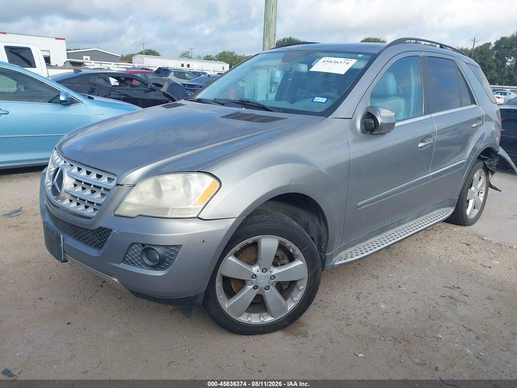 4JGBB5GB3AA536066 2010 MERCEDES-BENZ ML 350 photo no. 2