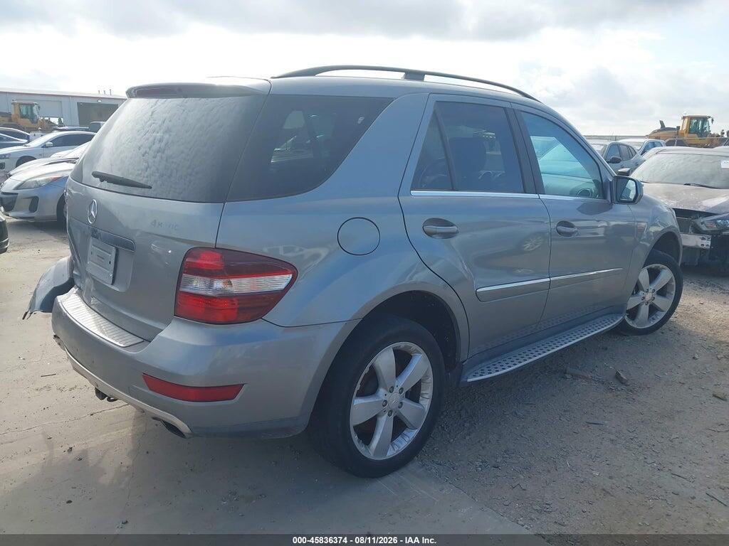 4JGBB5GB3AA536066 2010 MERCEDES-BENZ ML 350 photo no. 4