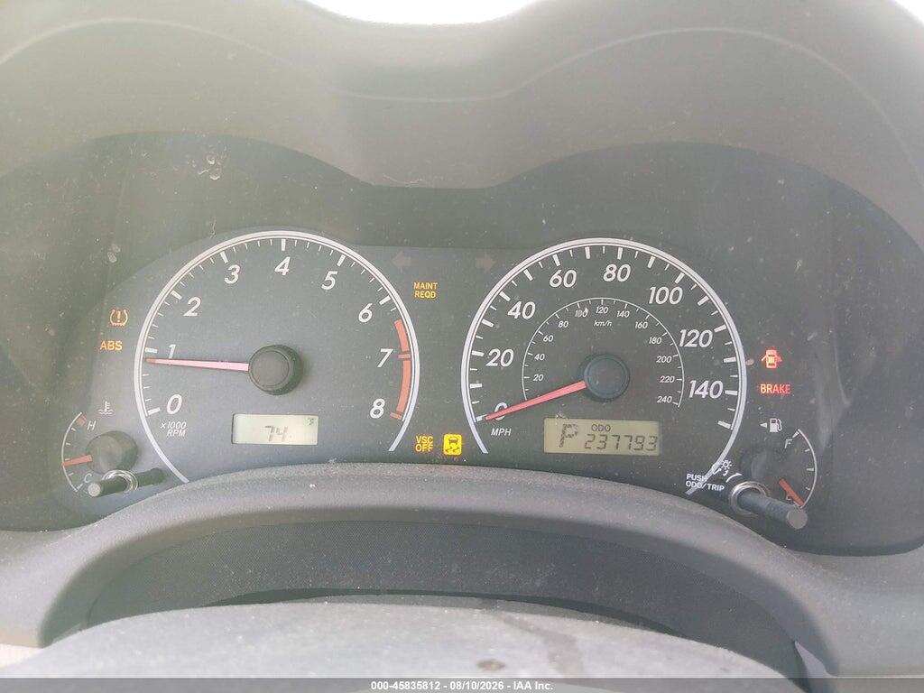 1NXBU4EEXAZ256418 2010 TOYOTA COROLLA photo no. 7