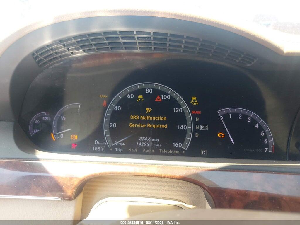 WDDNG7BB0AA332613 2010 MERCEDES-BENZ S 550 photo no. 7