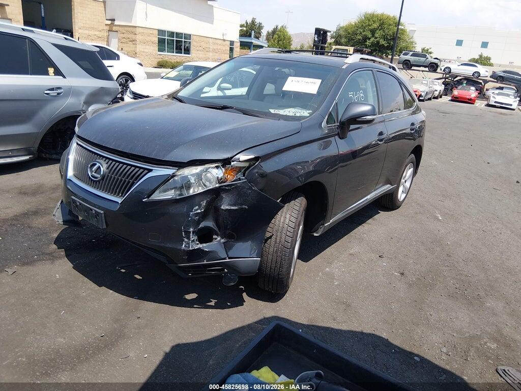 2T2ZK1BA5AC038548 2010 LEXUS RX 350 photo no. 2