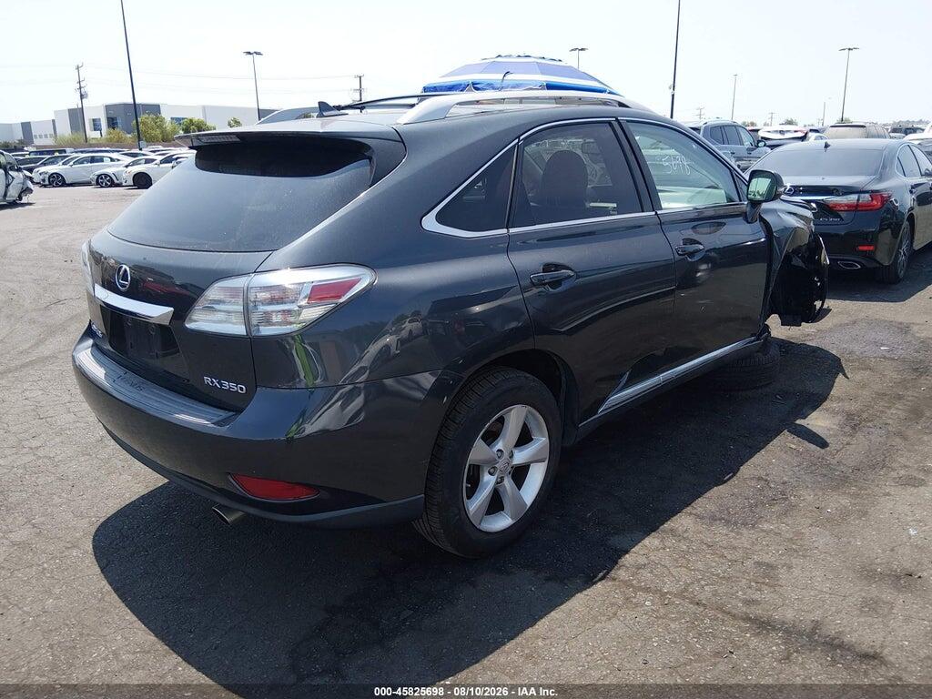 2T2ZK1BA5AC038548 2010 LEXUS RX 350 photo no. 4