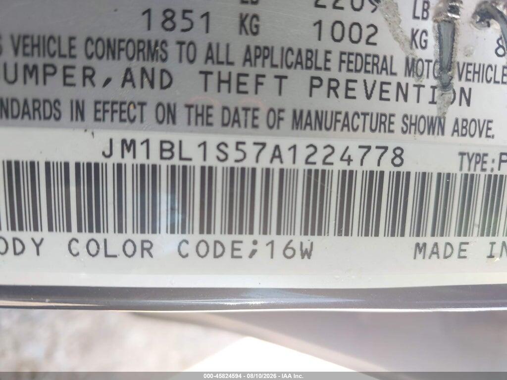 JM1BL1S57A1224778 2010 MAZDA MAZDA3 photo no. 9