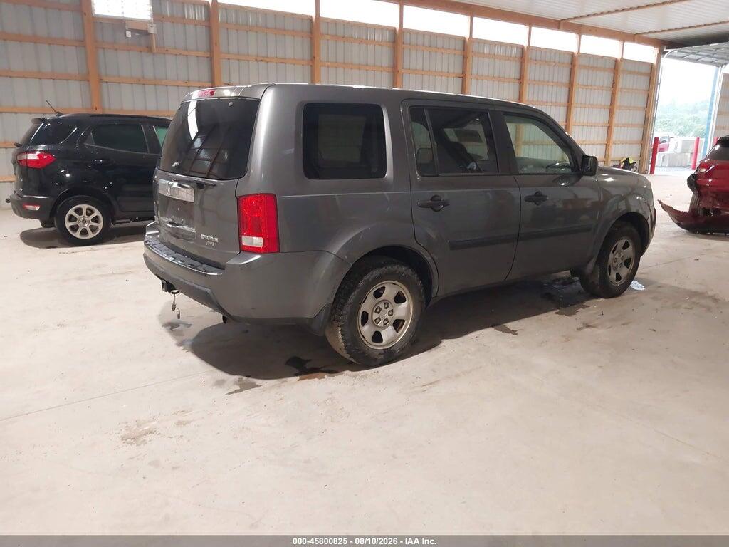 5FNYF4H24AB003954 2010 HONDA PILOT photo no. 4