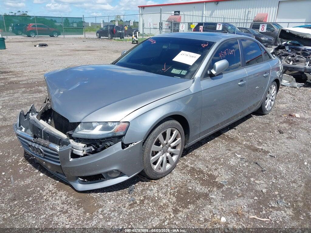 WAUDFAFL1AN007421 2010 AUDI A4 photo no. 2