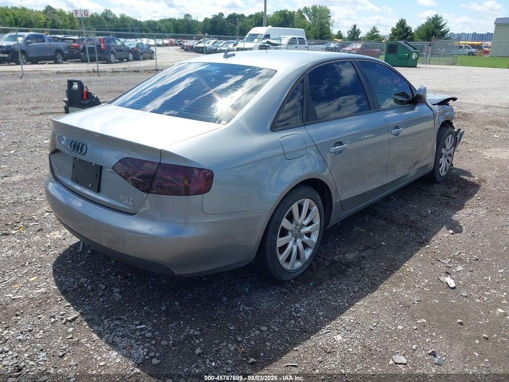 WAUDFAFL1AN007421 2010 AUDI A4 photo no. 4