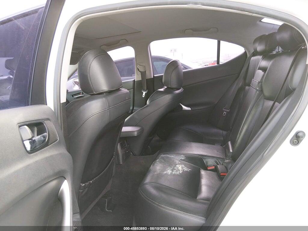JTHBF5C27B5146272 2011 LEXUS IS 250 photo no. 8
