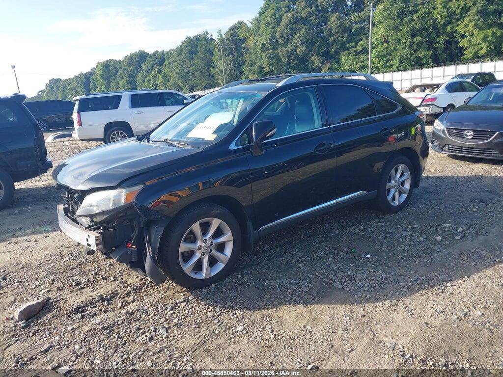 2T2ZK1BA3BC059643 2011 LEXUS RX 350 photo no. 2
