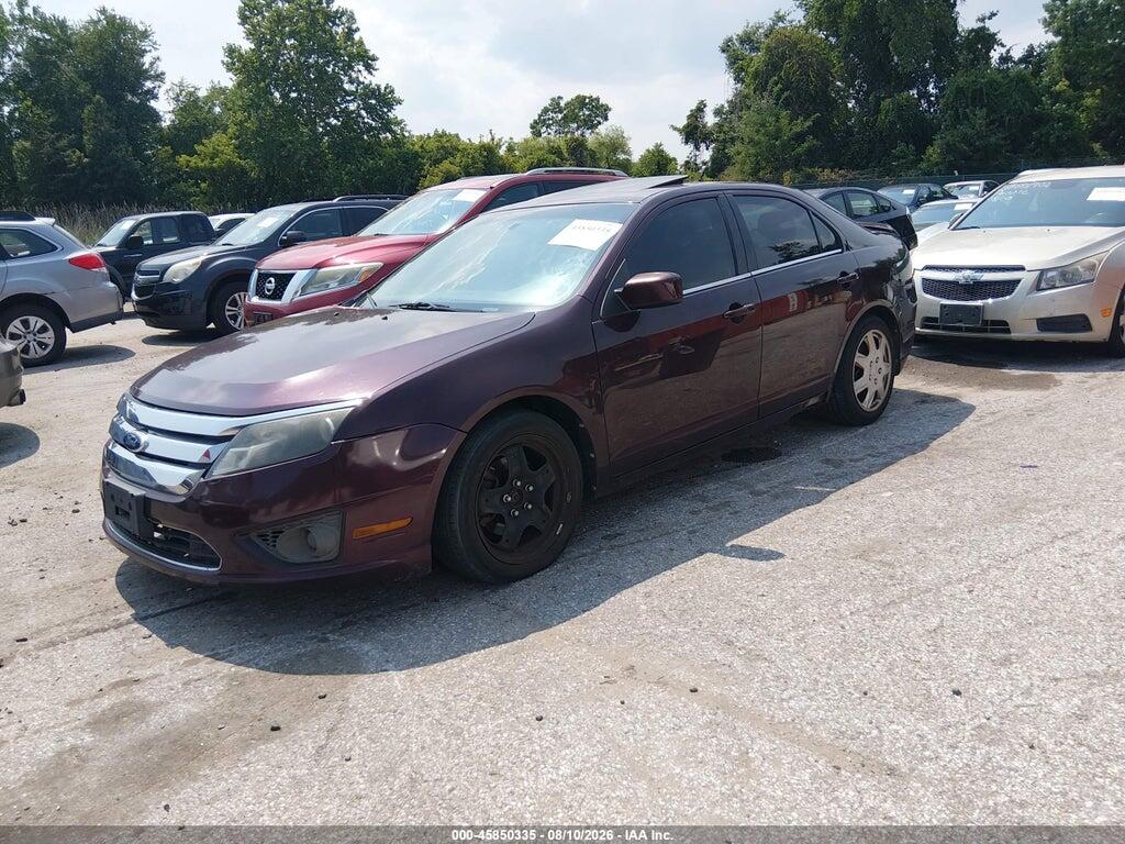 3FAHP0HA5BR207424 2011 FORD FUSION photo no. 2