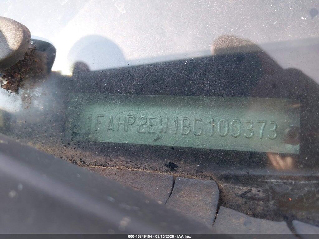 1FAHP2EW1BG100373 2011 FORD TAURUS photo no. 12