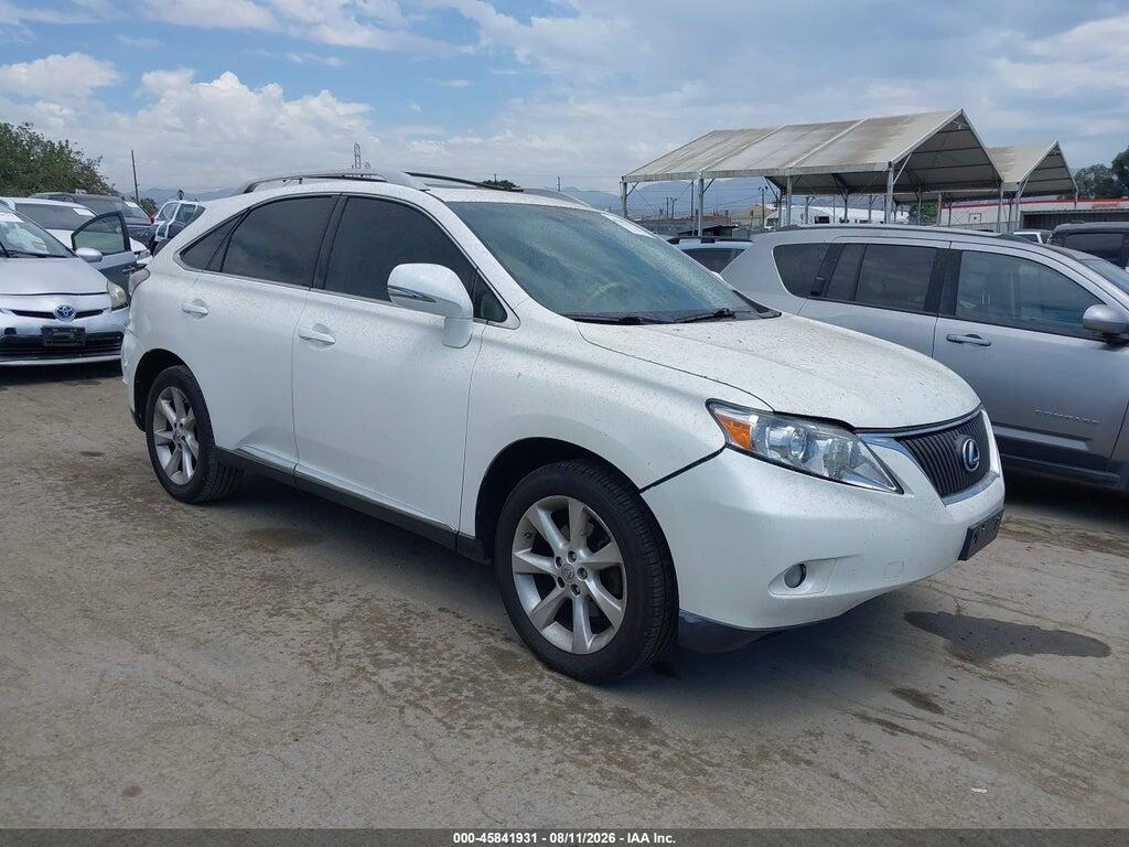 2T2ZK1BA0BC059857 2011 LEXUS RX 350 photo no. 1