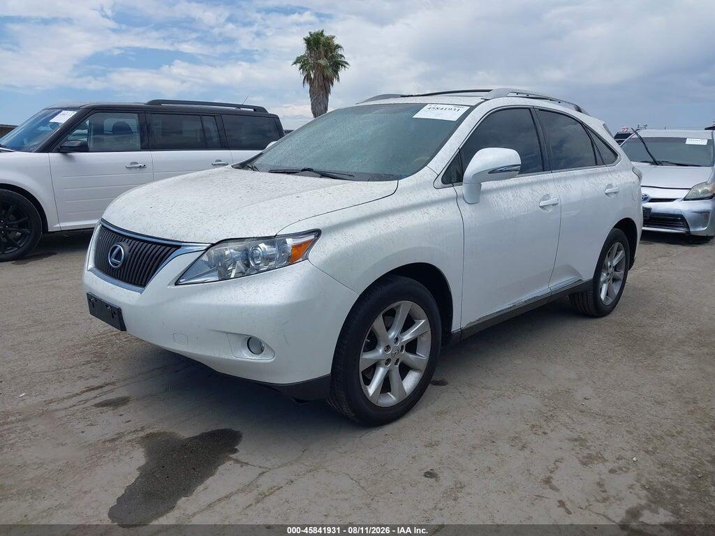 2T2ZK1BA0BC059857 2011 LEXUS RX 350 photo no. 2