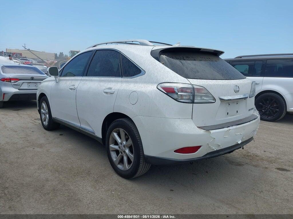 2T2ZK1BA0BC059857 2011 LEXUS RX 350 photo no. 3