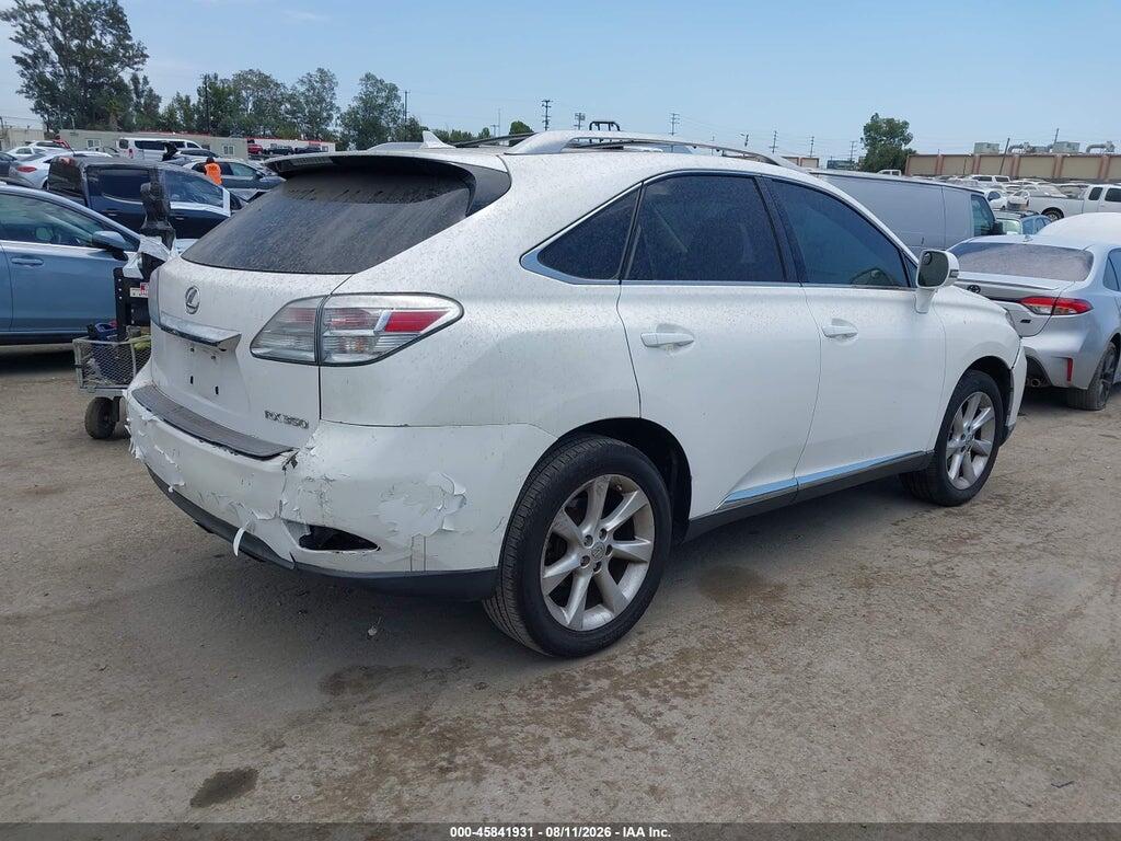 2T2ZK1BA0BC059857 2011 LEXUS RX 350 photo no. 4