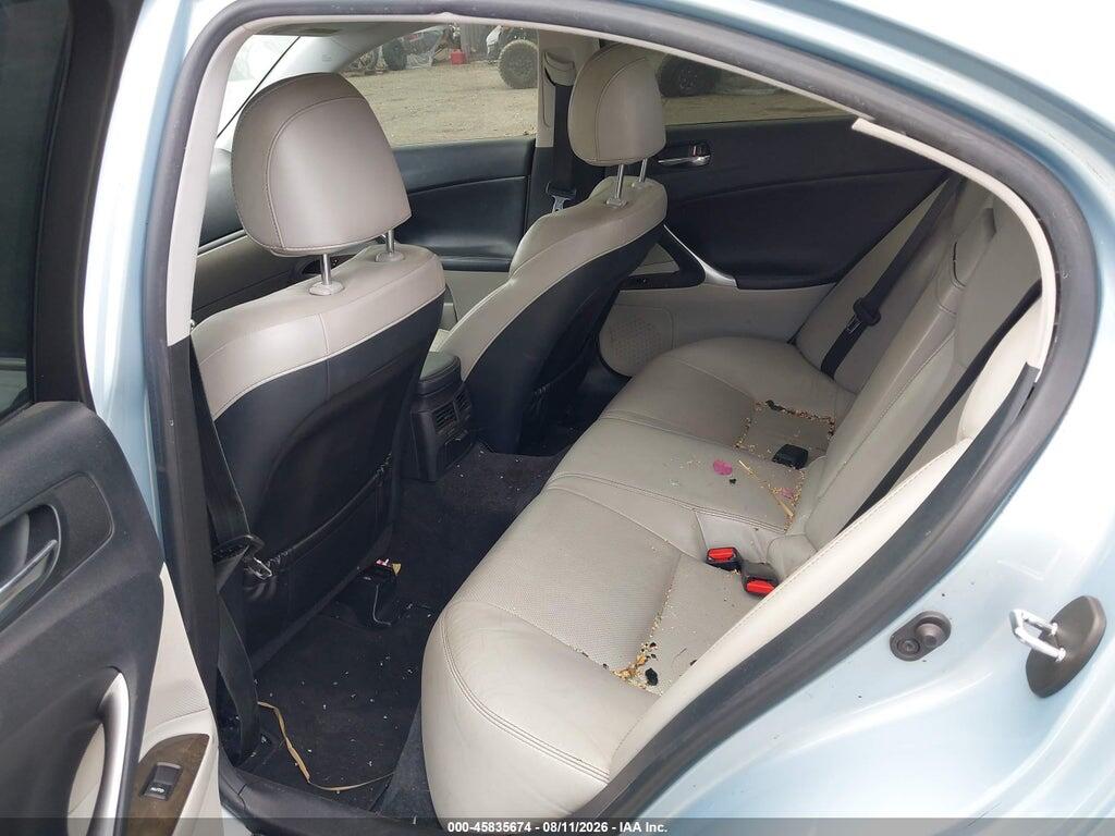 JTHBF5C24B5135388 2011 LEXUS IS 250 photo no. 8