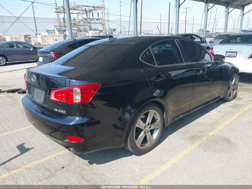 JTHBF5C27B5142741 2011 LEXUS IS 250 photo no. 4