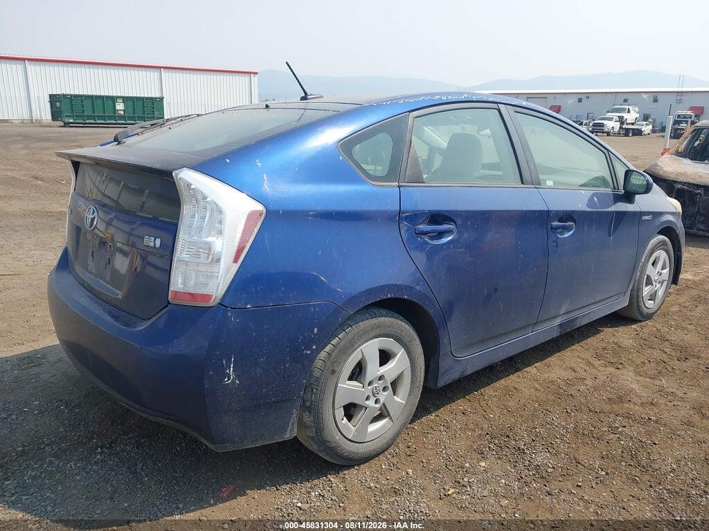 JTDKN3DU0B1421075 2011 TOYOTA PRIUS photo no. 4