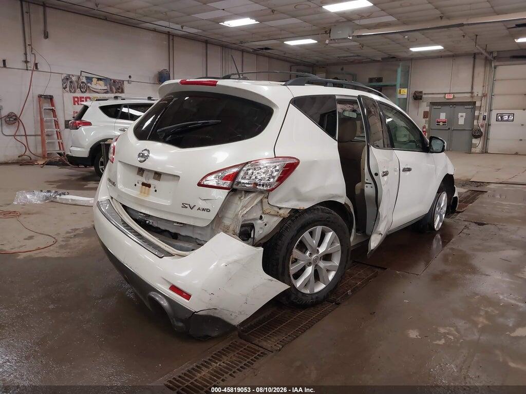 JN8AZ1MW7BW156569 2011 NISSAN MURANO photo no. 4