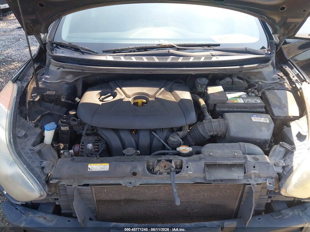 KMHDH4AE1BU092593 2011 HYUNDAI ELANTRA photo no. 10