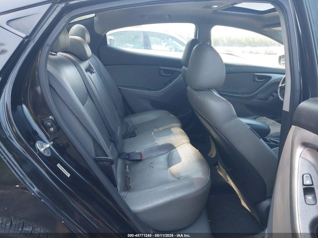 KMHDH4AE1BU092593 2011 HYUNDAI ELANTRA photo no. 8