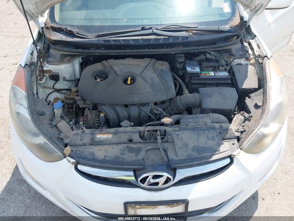5NPDH4AE8CH066881 2012 HYUNDAI ELANTRA photo no. 10