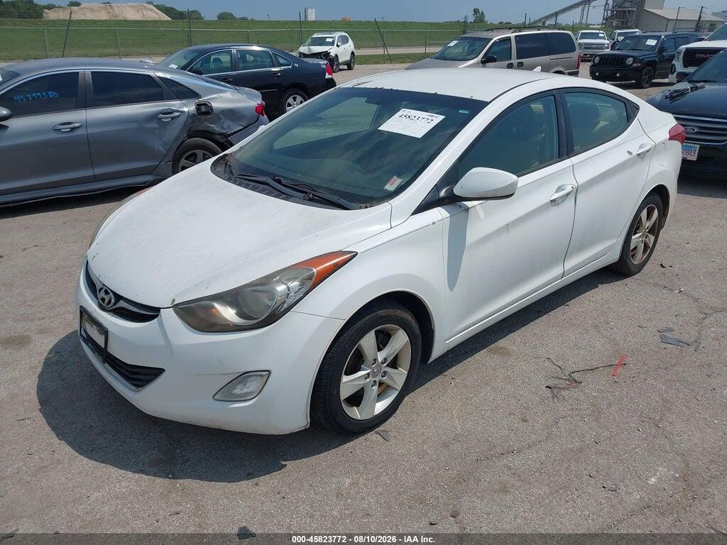 5NPDH4AE8CH066881 2012 HYUNDAI ELANTRA photo no. 2