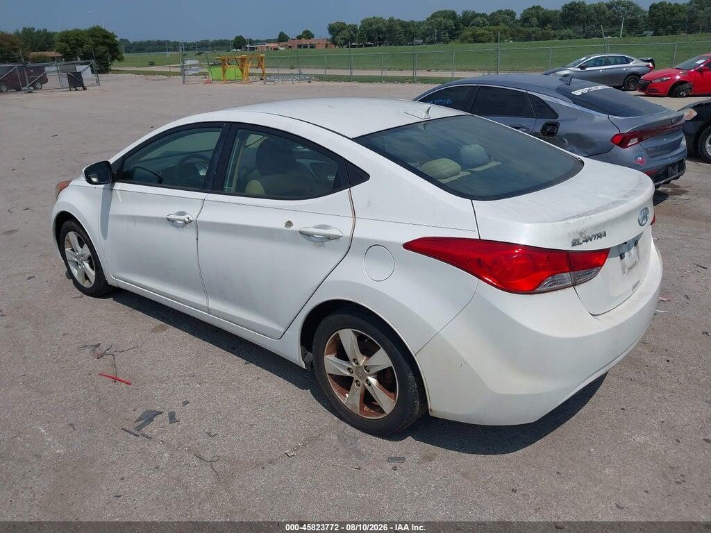 5NPDH4AE8CH066881 2012 HYUNDAI ELANTRA photo no. 3