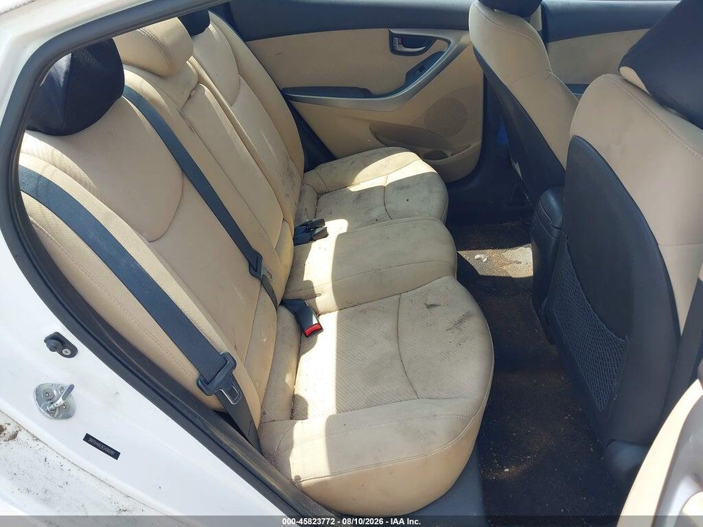 5NPDH4AE8CH066881 2012 HYUNDAI ELANTRA photo no. 8