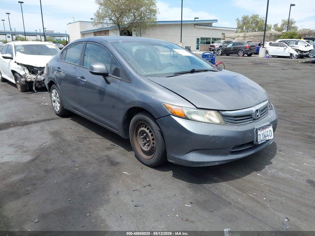 19XFB2F5XCE301969 2012 HONDA CIVIC photo no. 1