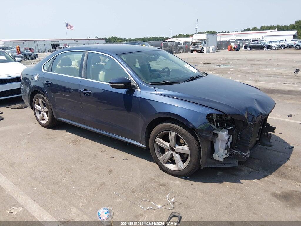 1VWBH7A31CC092111 2012 VOLKSWAGEN PASSAT photo no. 1