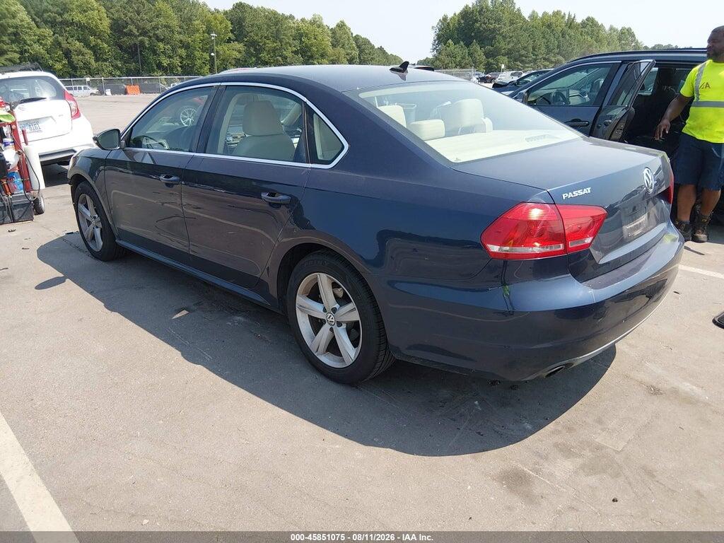 1VWBH7A31CC092111 2012 VOLKSWAGEN PASSAT photo no. 3