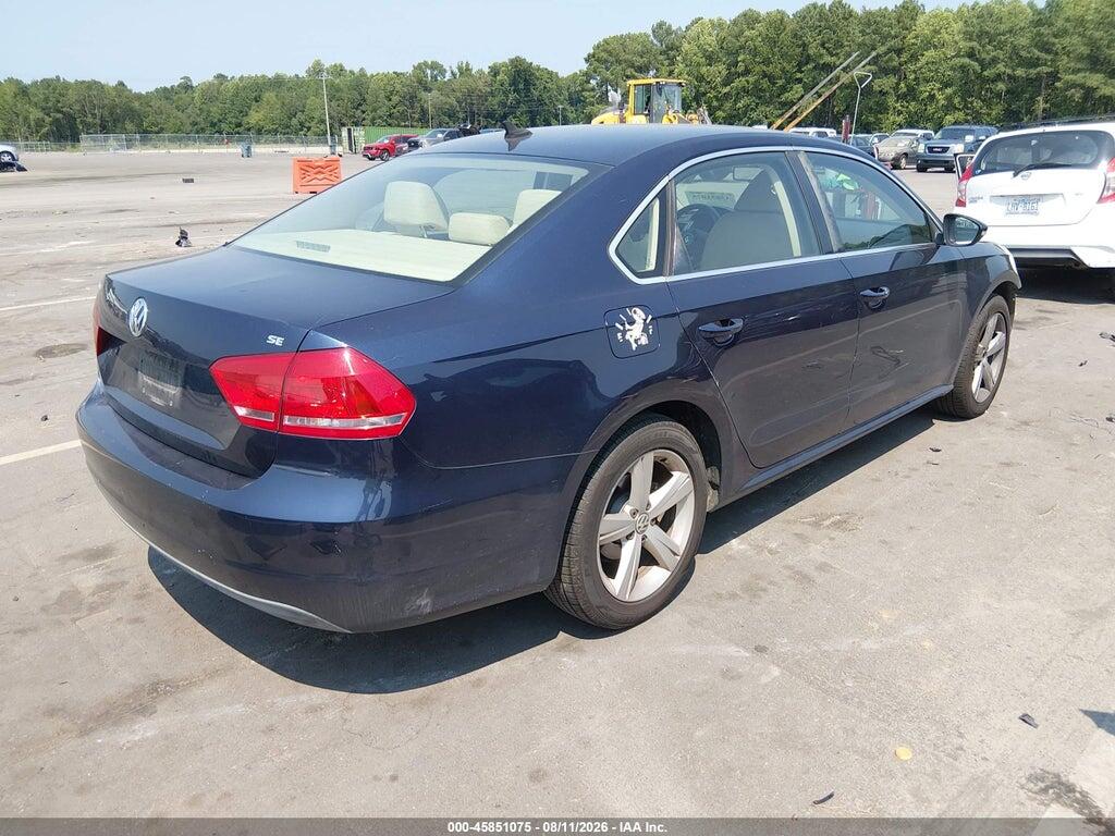 1VWBH7A31CC092111 2012 VOLKSWAGEN PASSAT photo no. 4
