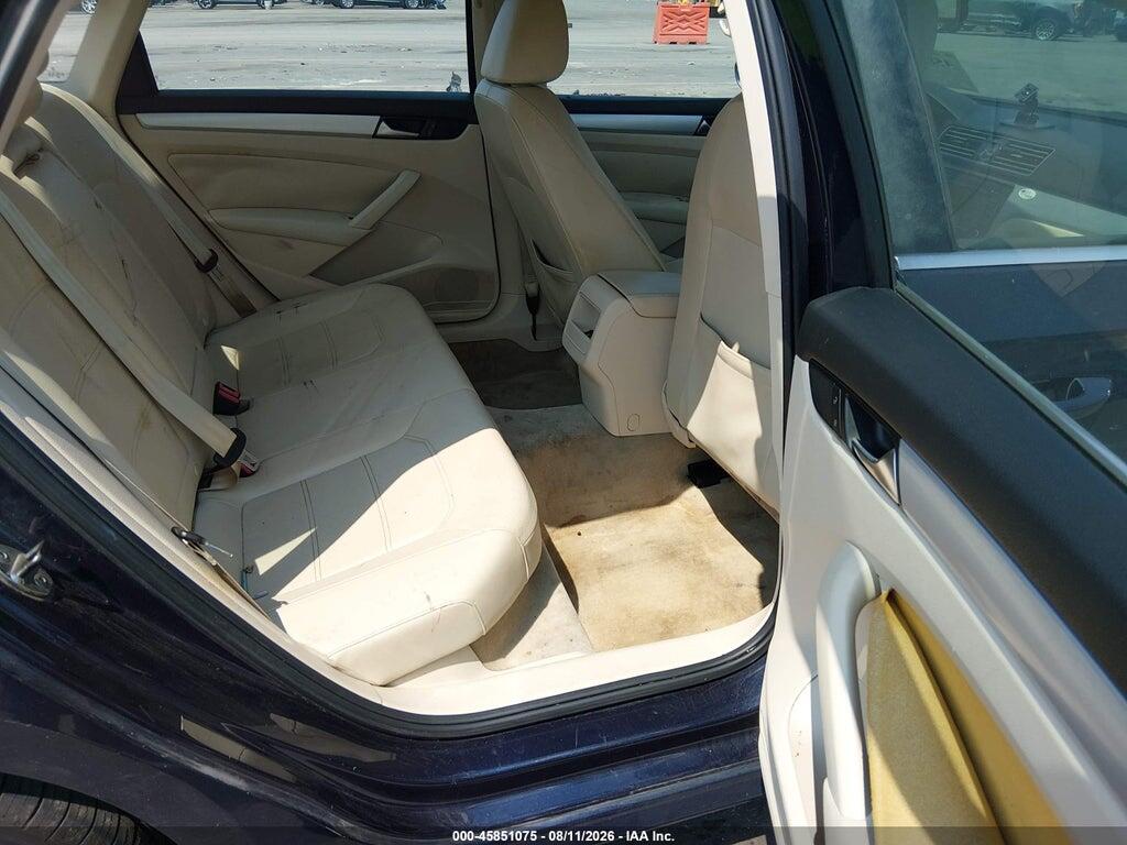 1VWBH7A31CC092111 2012 VOLKSWAGEN PASSAT photo no. 8