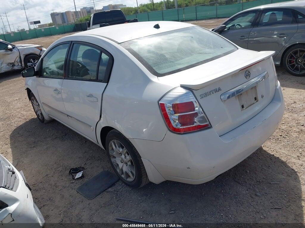 3N1AB6AP1CL711844 2012 NISSAN SENTRA photo no. 3