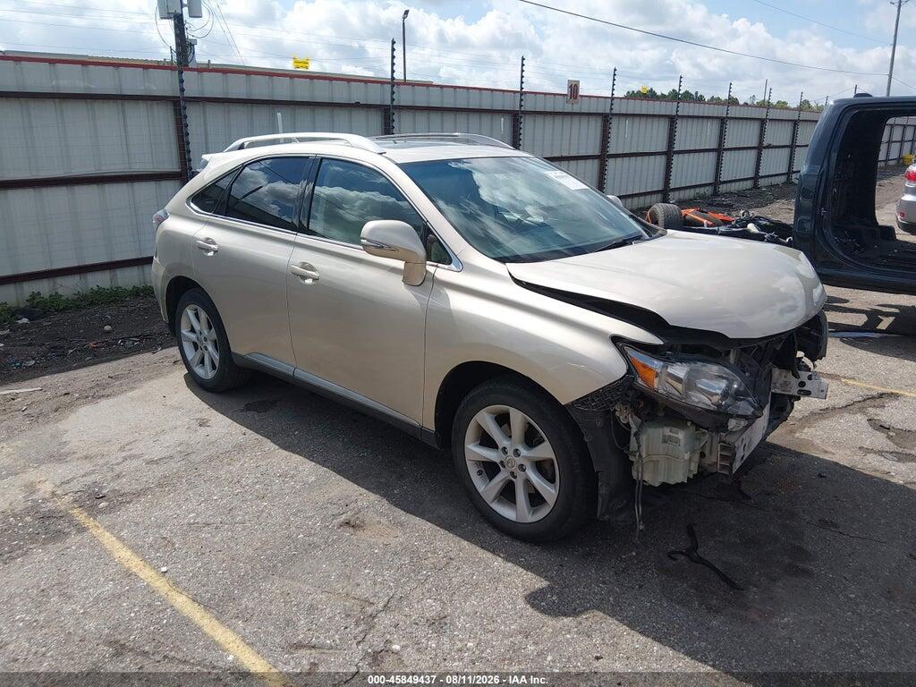 2T2ZK1BAXCC077879 2012 LEXUS RX 350 photo no. 1
